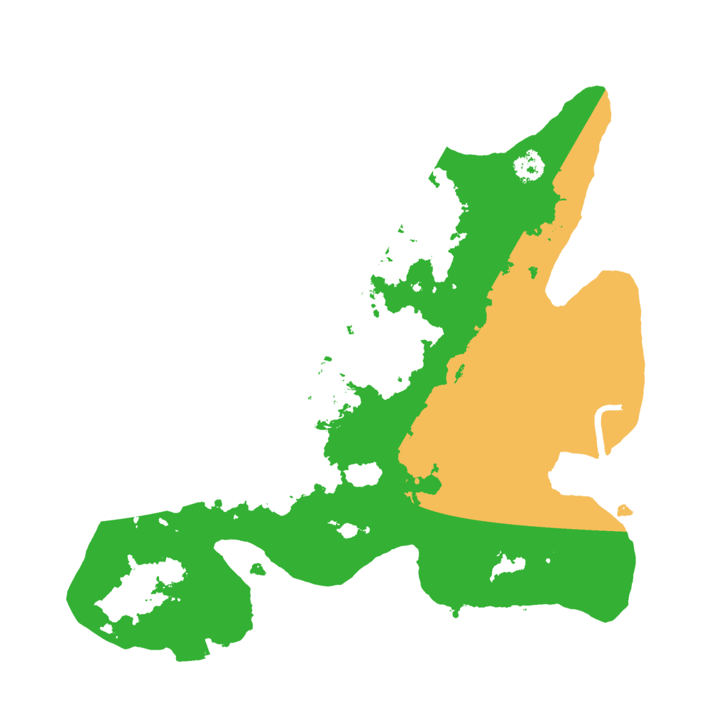 Biome Rust Map: Procedural Map, Size: 2500, Seed: 41344530