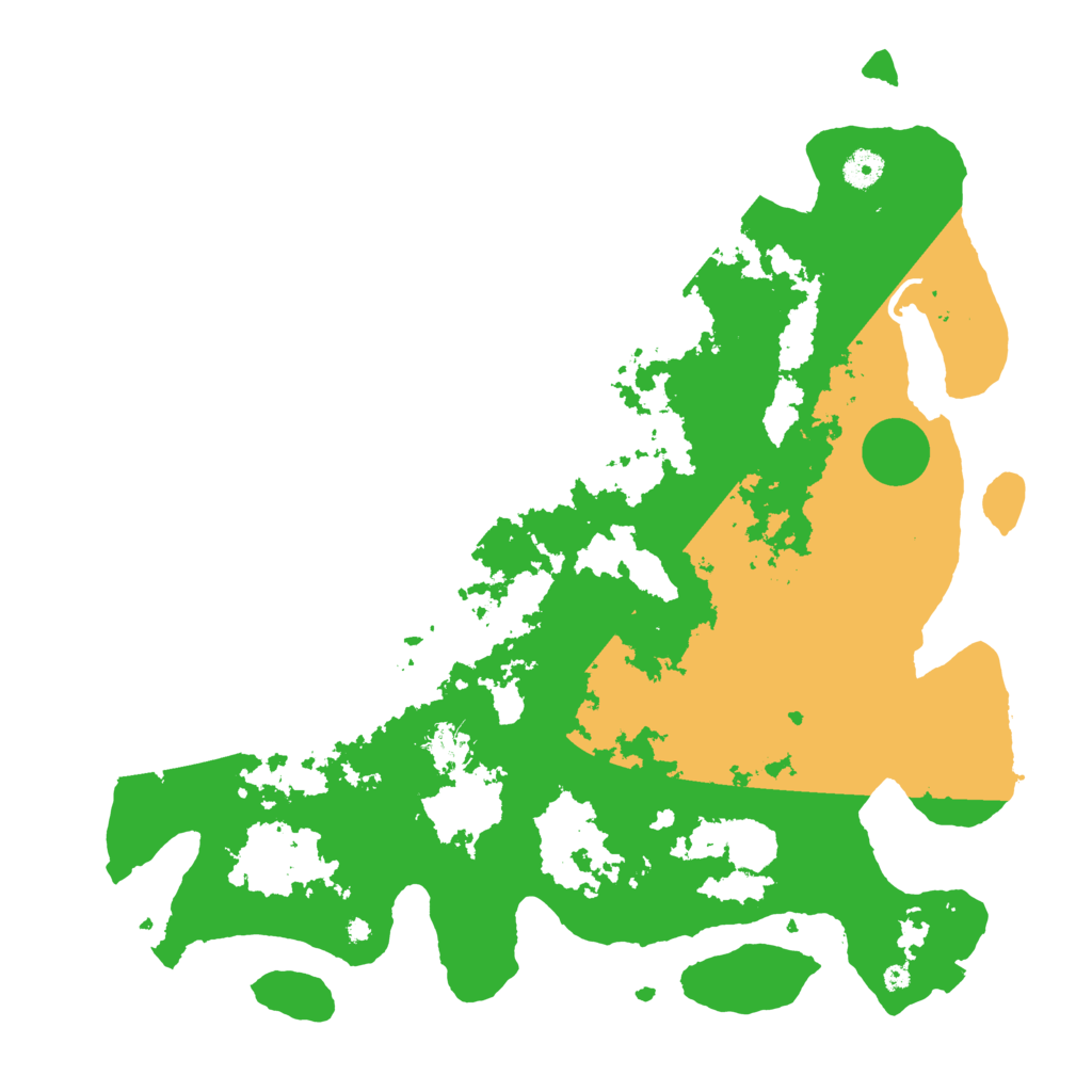 Biome Rust Map: Procedural Map, Size: 4250, Seed: 85