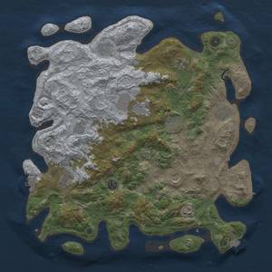 Thumbnail Rust Map: Procedural Map, Size: 4250, Seed: 85, 19 Monuments