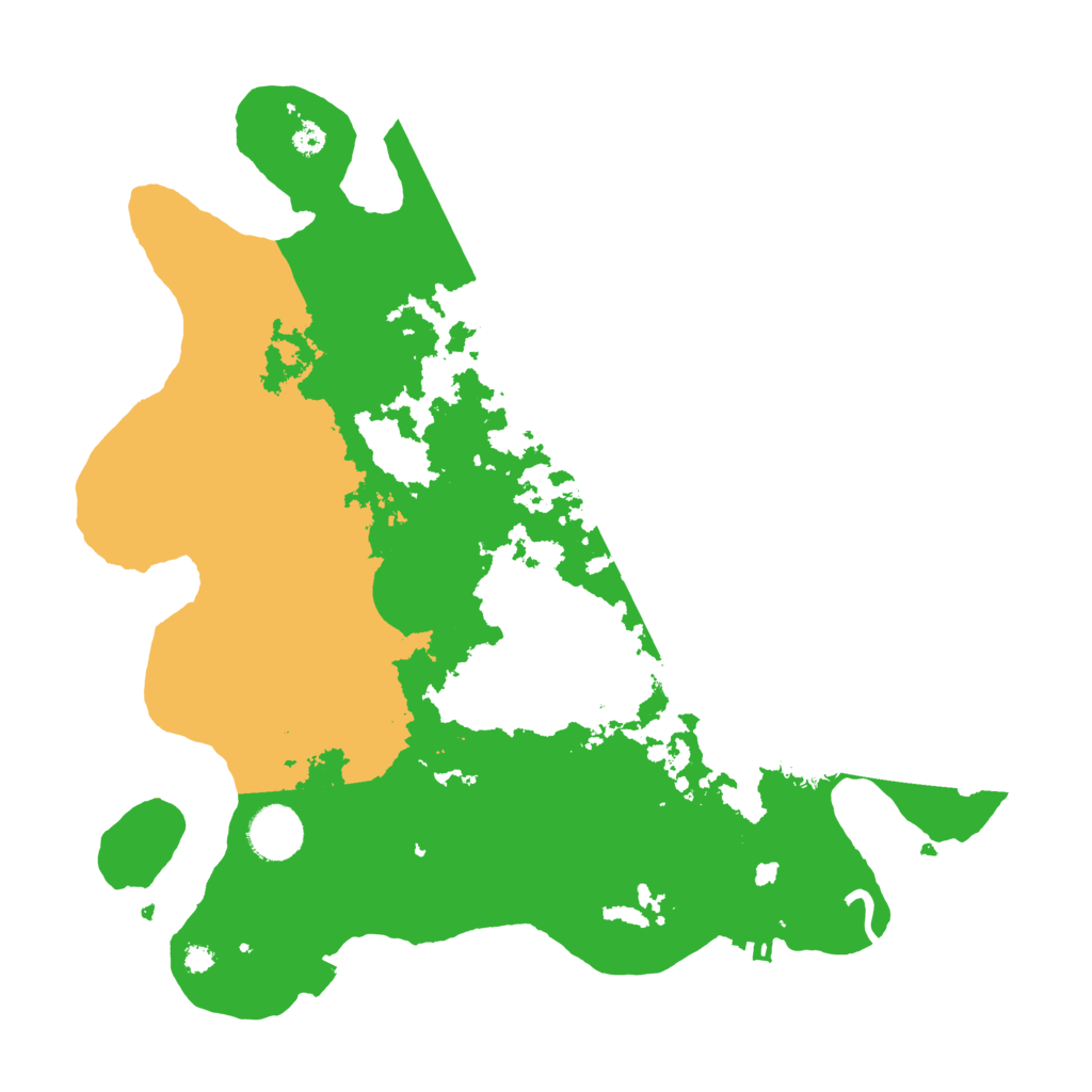 Biome Rust Map: Procedural Map, Size: 3500, Seed: 73992571