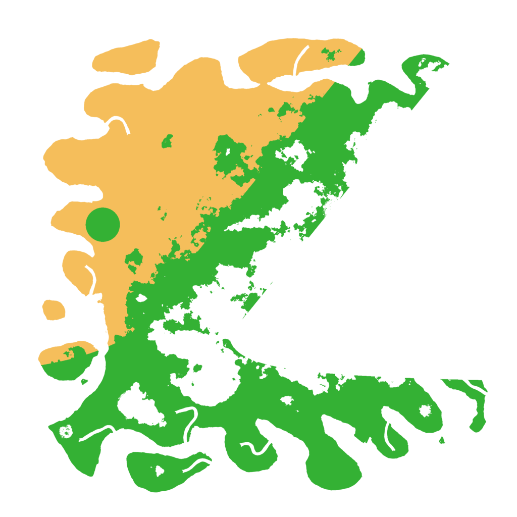 Biome Rust Map: Procedural Map, Size: 4000, Seed: 57766