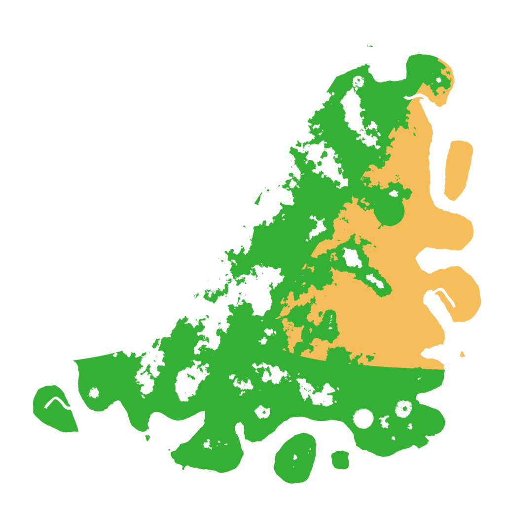 Biome Rust Map: Procedural Map, Size: 4500, Seed: 3132626