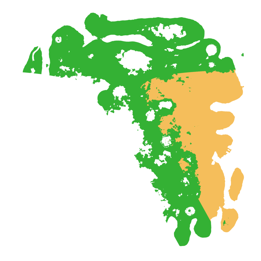 Biome Rust Map: Procedural Map, Size: 4250, Seed: 840097596