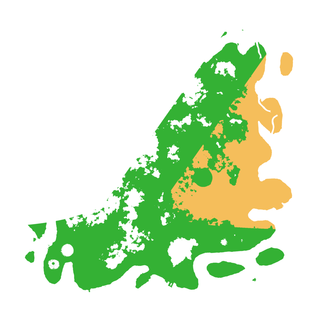 Biome Rust Map: Procedural Map, Size: 4500, Seed: 3264