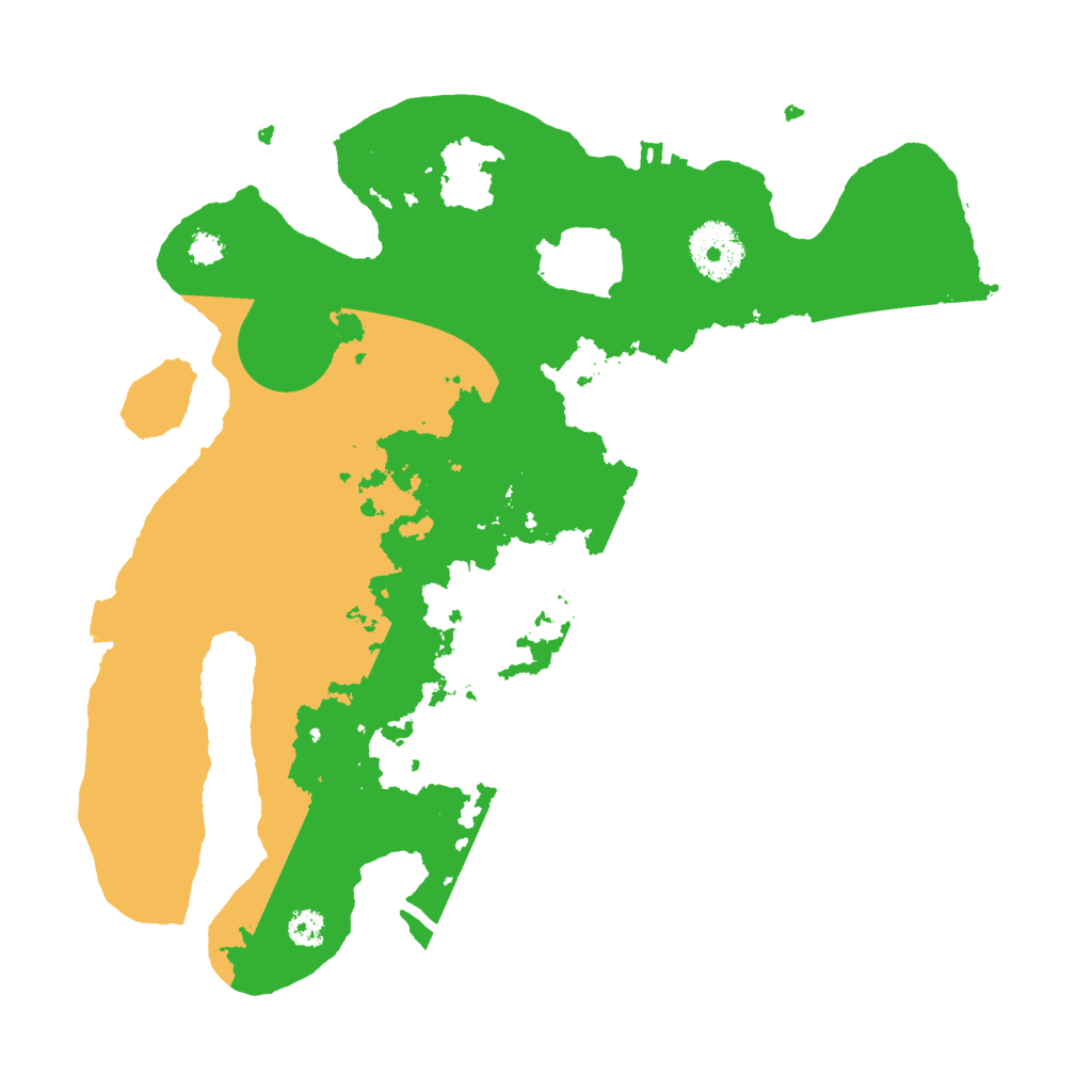 Biome Rust Map: Procedural Map, Size: 3000, Seed: 1775429082