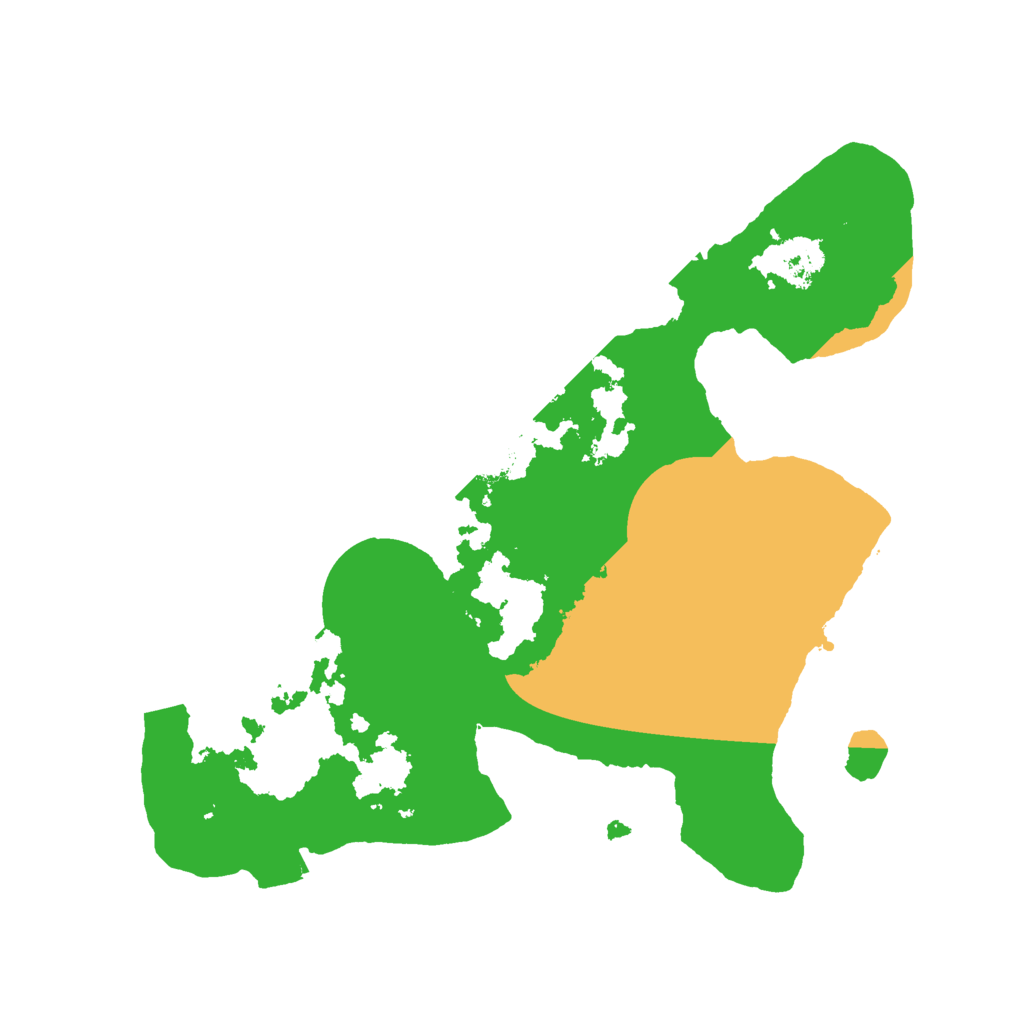 Biome Rust Map: Procedural Map, Size: 2300, Seed: 2061616597