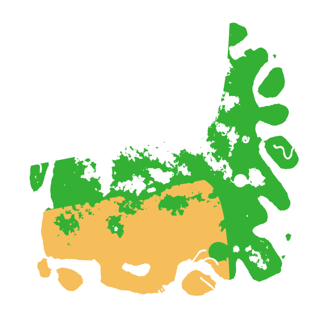 Biome Rust Map: Procedural Map, Size: 4250, Seed: 1988402832