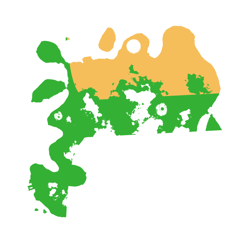 Biome Rust Map: Procedural Map, Size: 3100, Seed: 1027760503