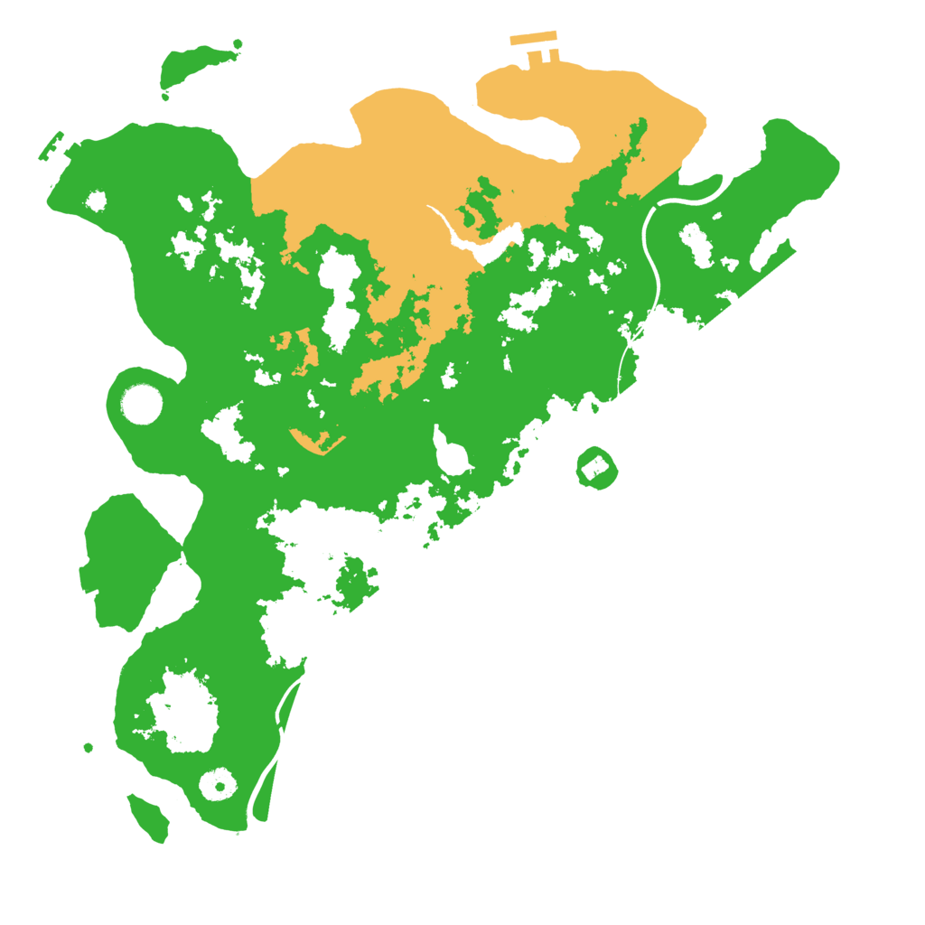 Biome Rust Map: Procedural Map, Size: 4000, Seed: 29734671