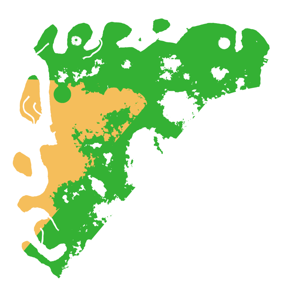 Biome Rust Map: Procedural Map, Size: 4500, Seed: 1383801061