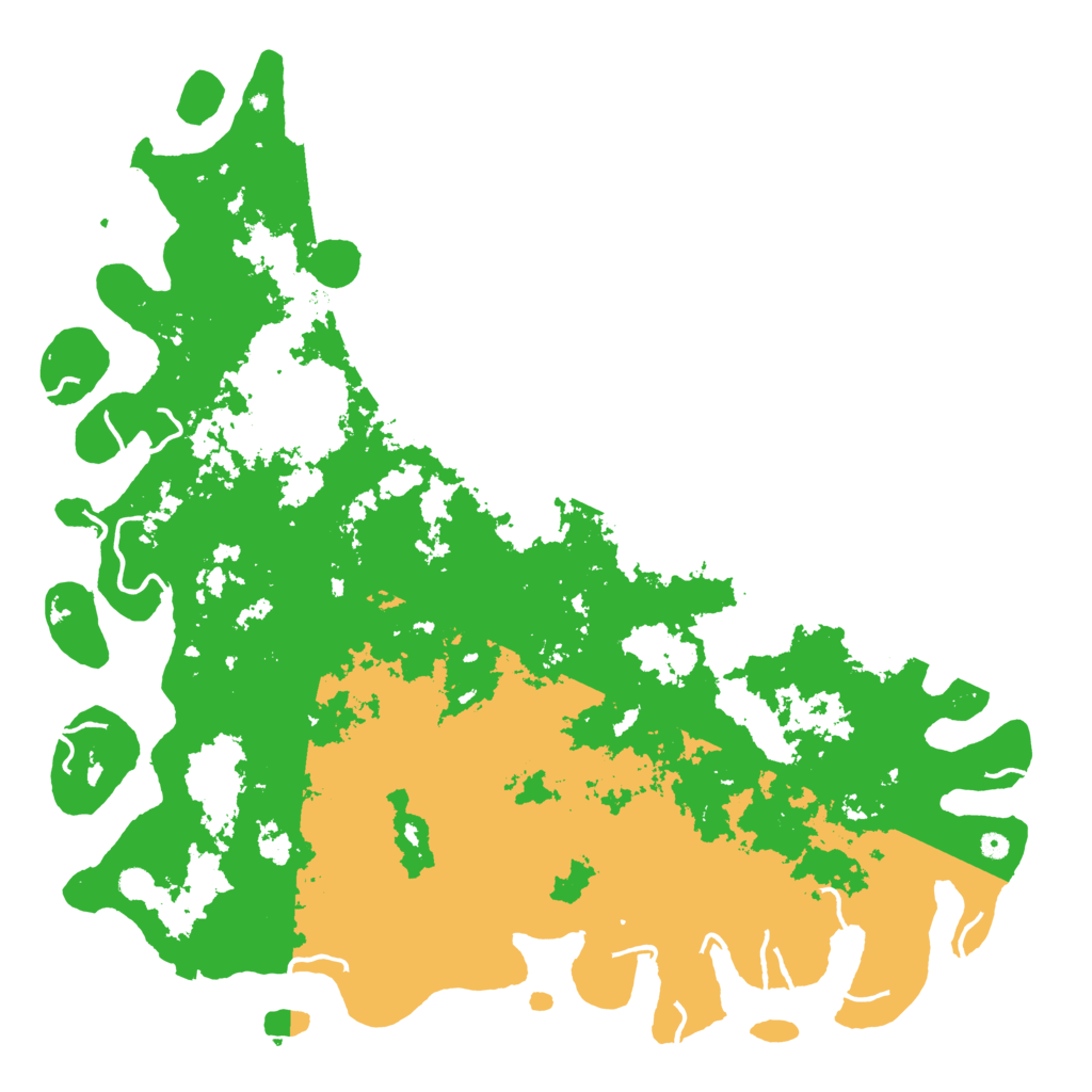 Biome Rust Map: Procedural Map, Size: 6000, Seed: 1731870788