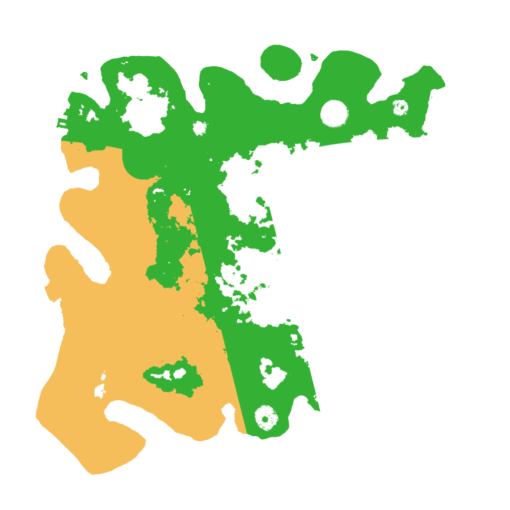 Biome Rust Map: Procedural Map, Size: 3300, Seed: 958042484