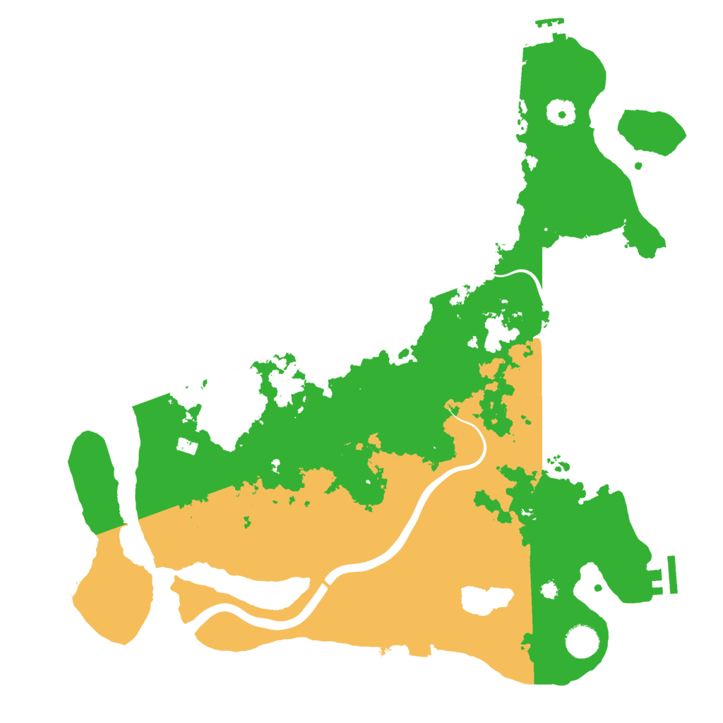 Biome Rust Map: Procedural Map, Size: 3850, Seed: 1204664924