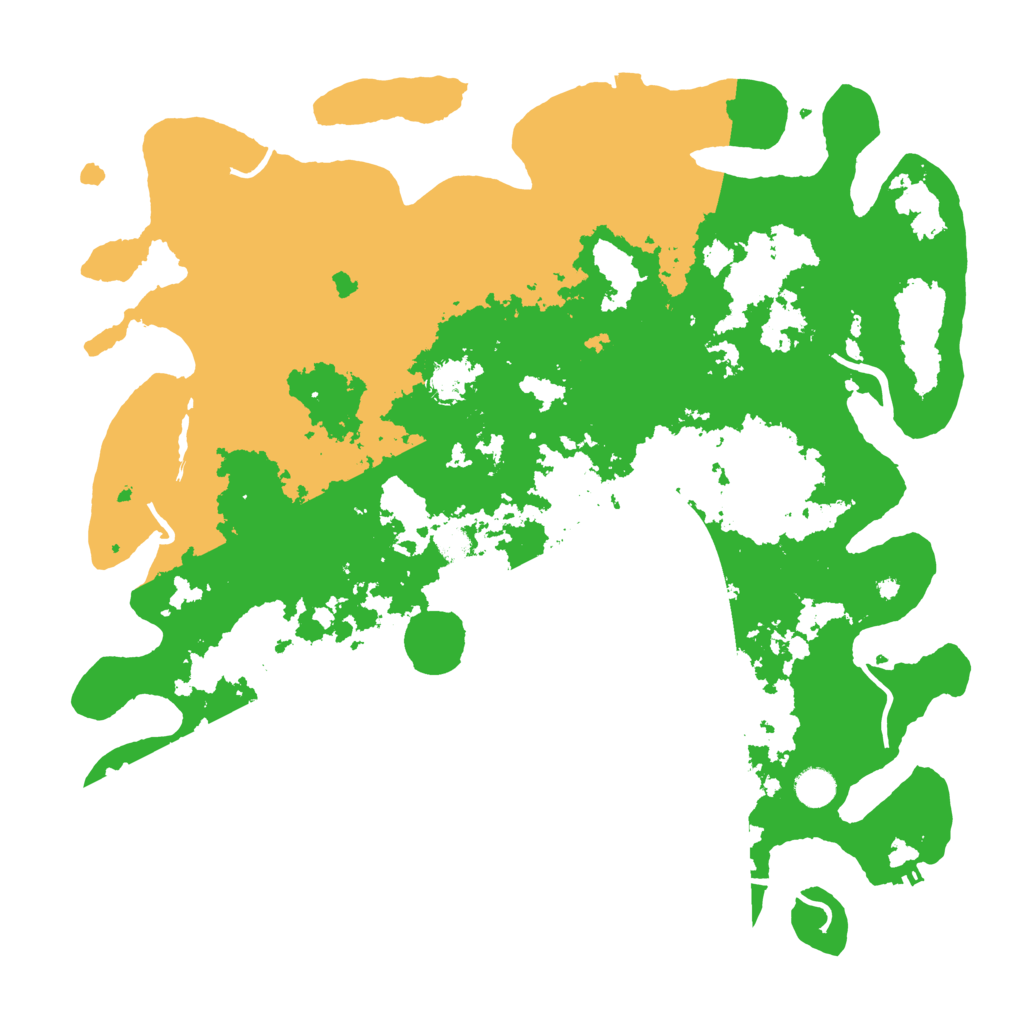 Biome Rust Map: Procedural Map, Size: 4500, Seed: 200620244