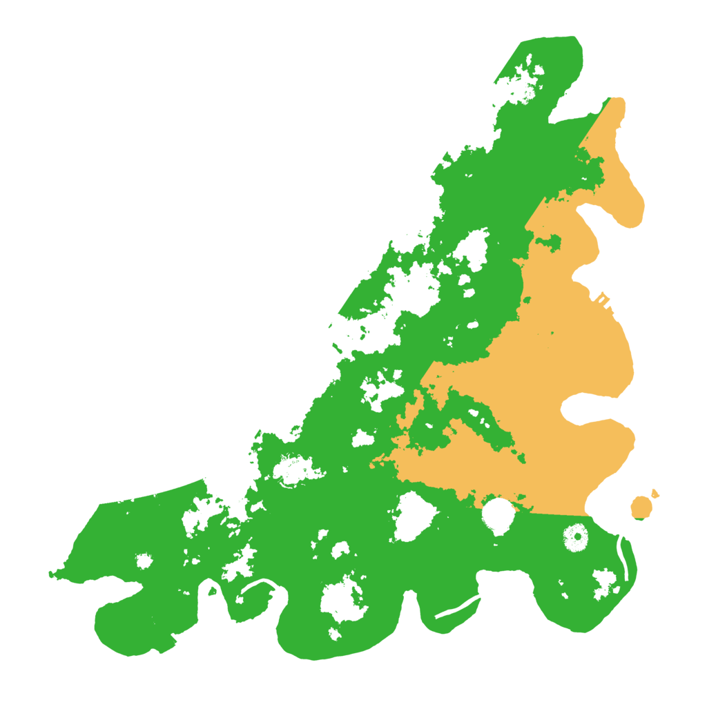 Biome Rust Map: Procedural Map, Size: 4000, Seed: 59442810