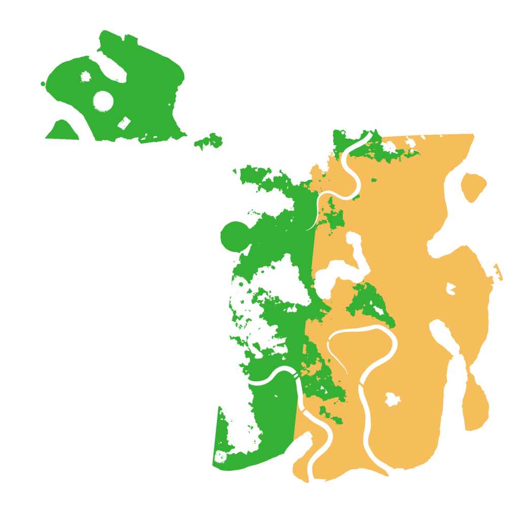Biome Rust Map: Procedural Map, Size: 4500, Seed: 251364837