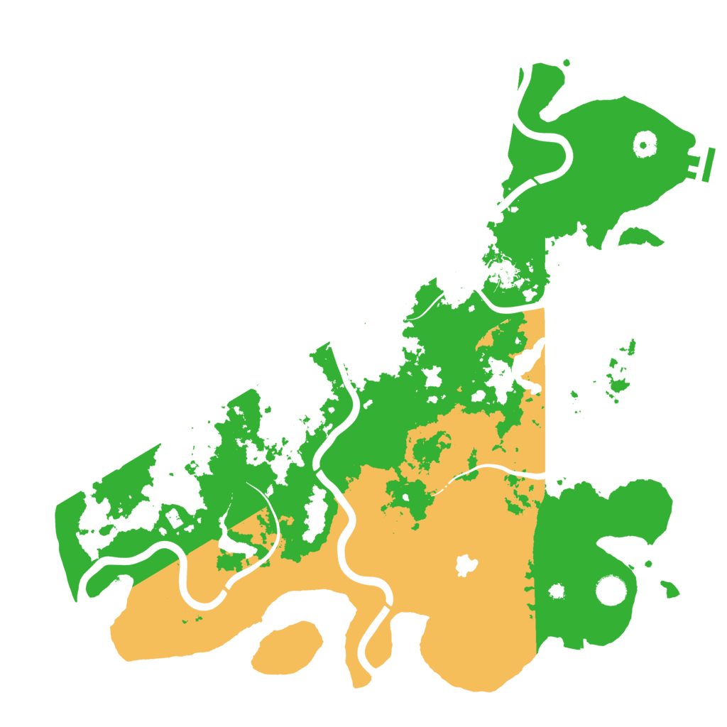 Biome Rust Map: Procedural Map, Size: 4250, Seed: 808747856
