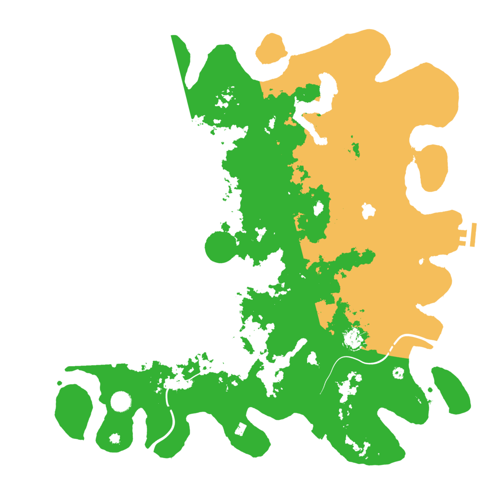 Biome Rust Map: Procedural Map, Size: 4250, Seed: 1885840775