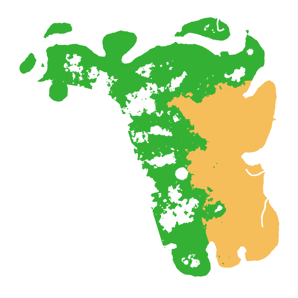 Biome Rust Map: Procedural Map, Size: 4250, Seed: 927379774