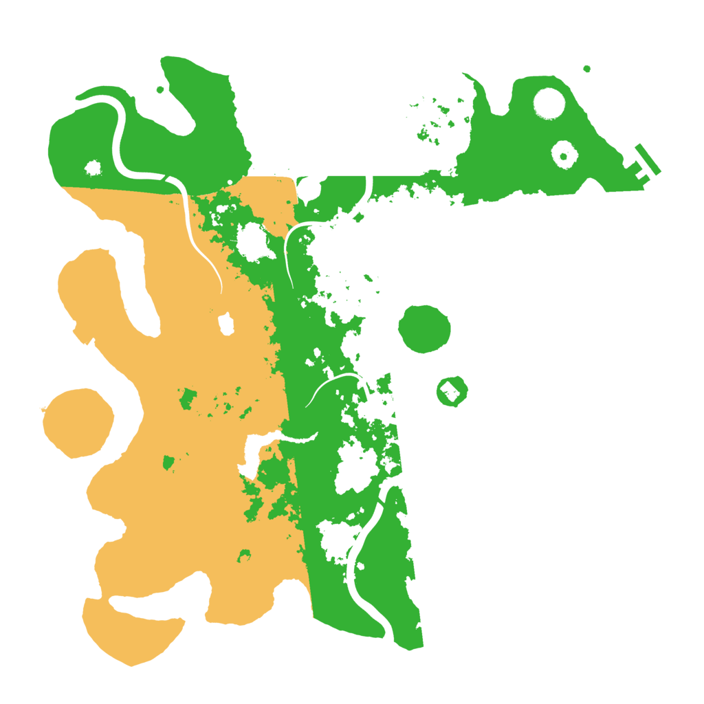 Biome Rust Map: Procedural Map, Size: 4000, Seed: 1555638944