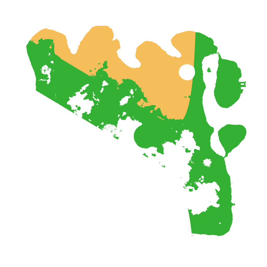 Biome Rust Map: Procedural Map, Size: 3000, Seed: 24308
