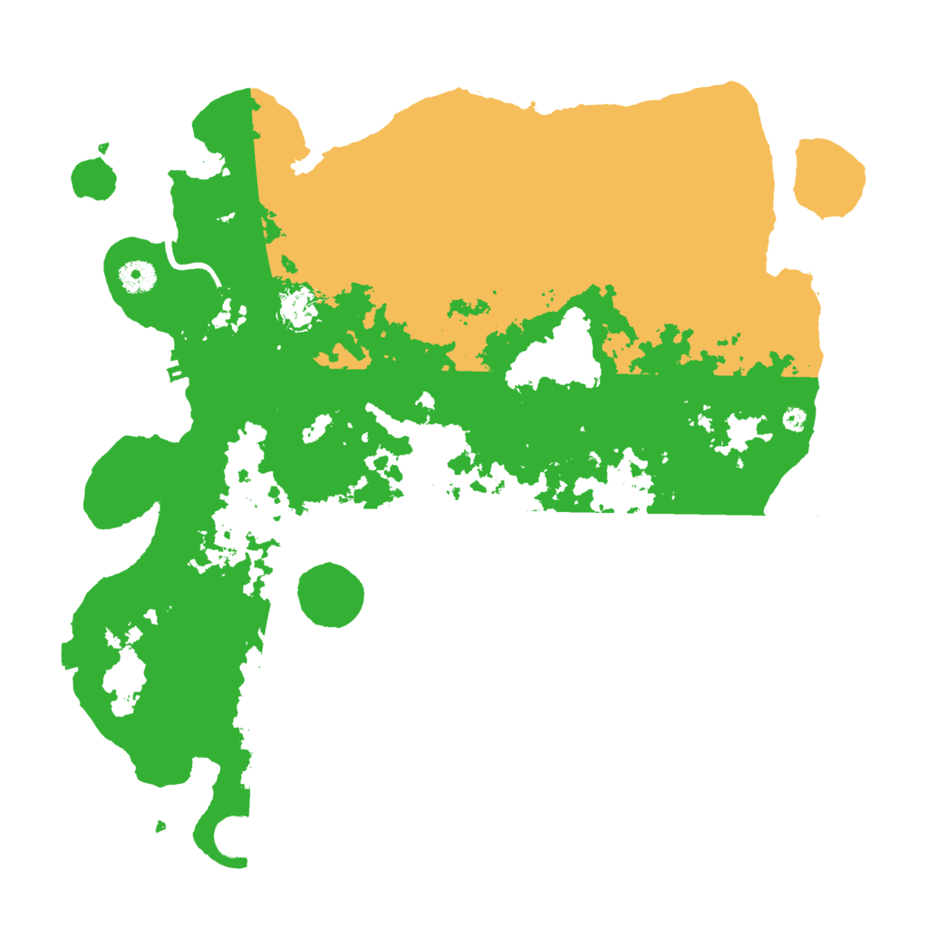 Biome Rust Map: Procedural Map, Size: 4000, Seed: 100749829