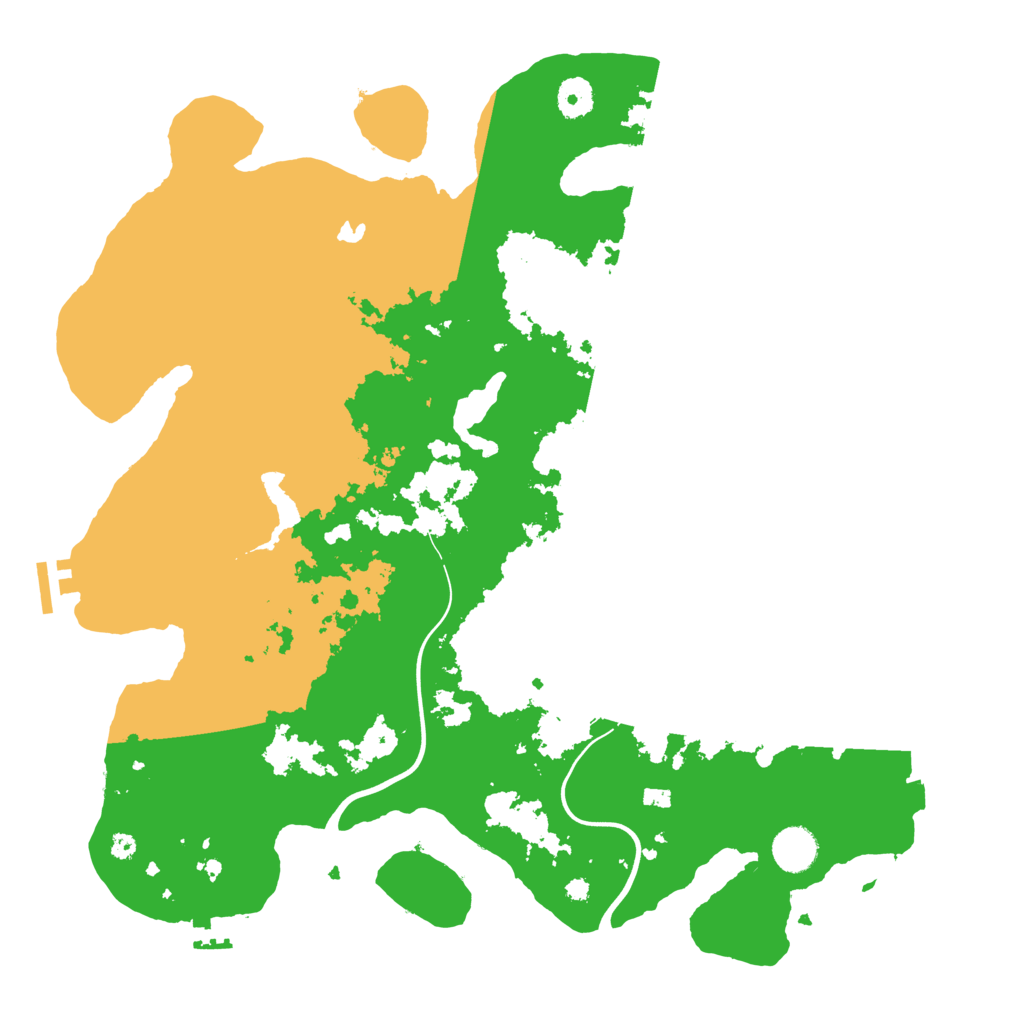 Biome Rust Map: Procedural Map, Size: 4000, Seed: 3782476