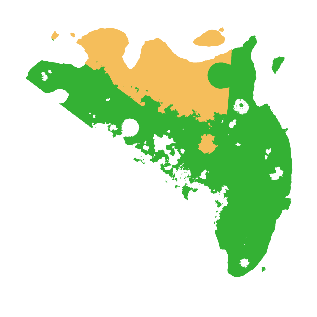 Biome Rust Map: Procedural Map, Size: 3200, Seed: 2022234191