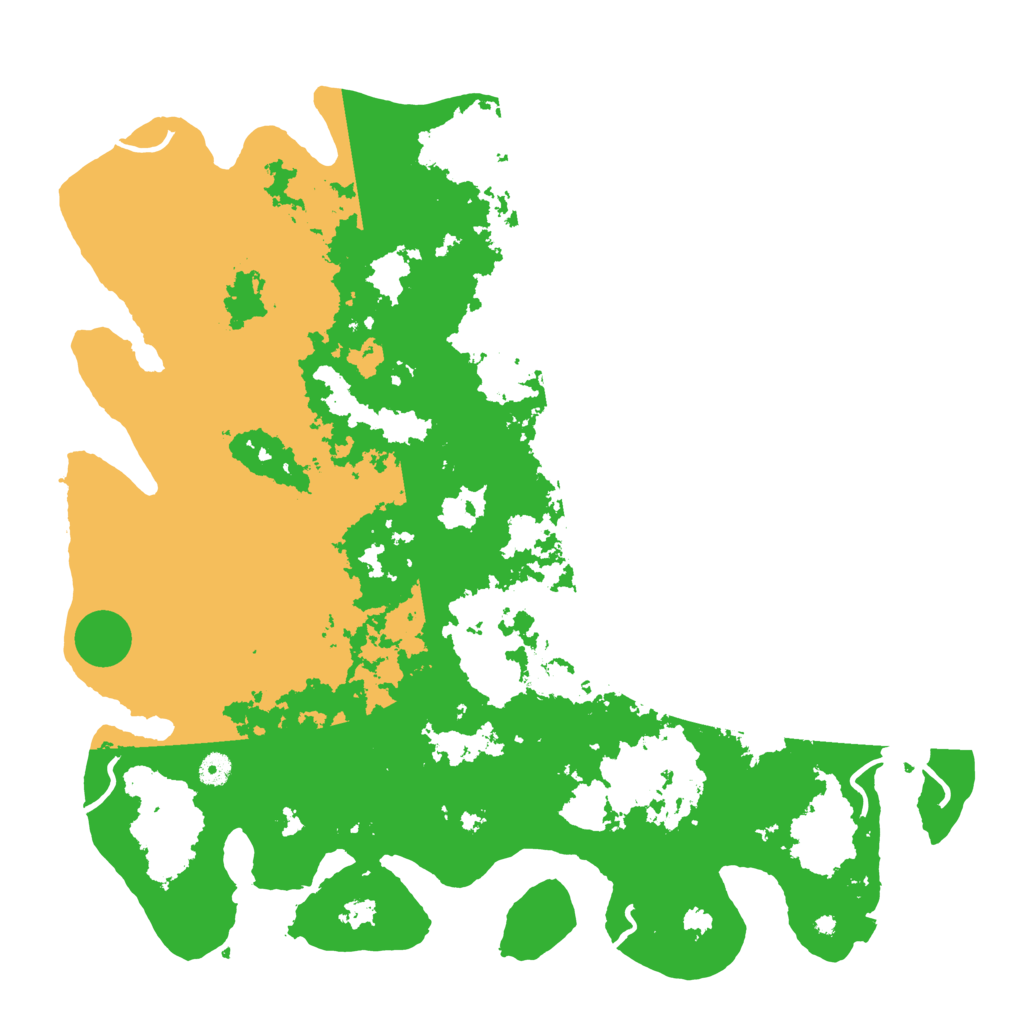 Biome Rust Map: Procedural Map, Size: 4750, Seed: 722260550