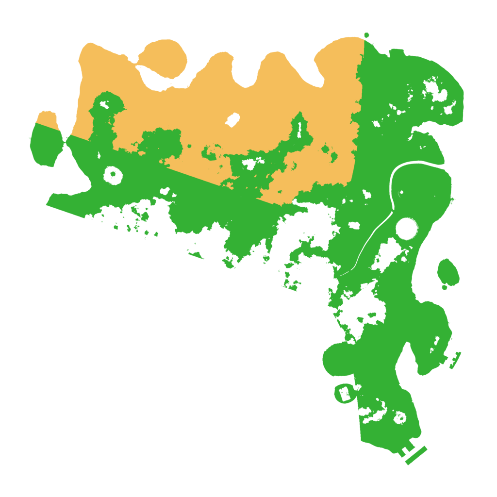 Biome Rust Map: Procedural Map, Size: 4000, Seed: 193806759