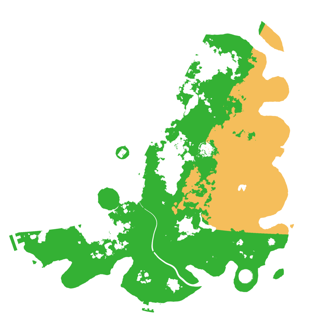 Biome Rust Map: Procedural Map, Size: 4000, Seed: 1194534127