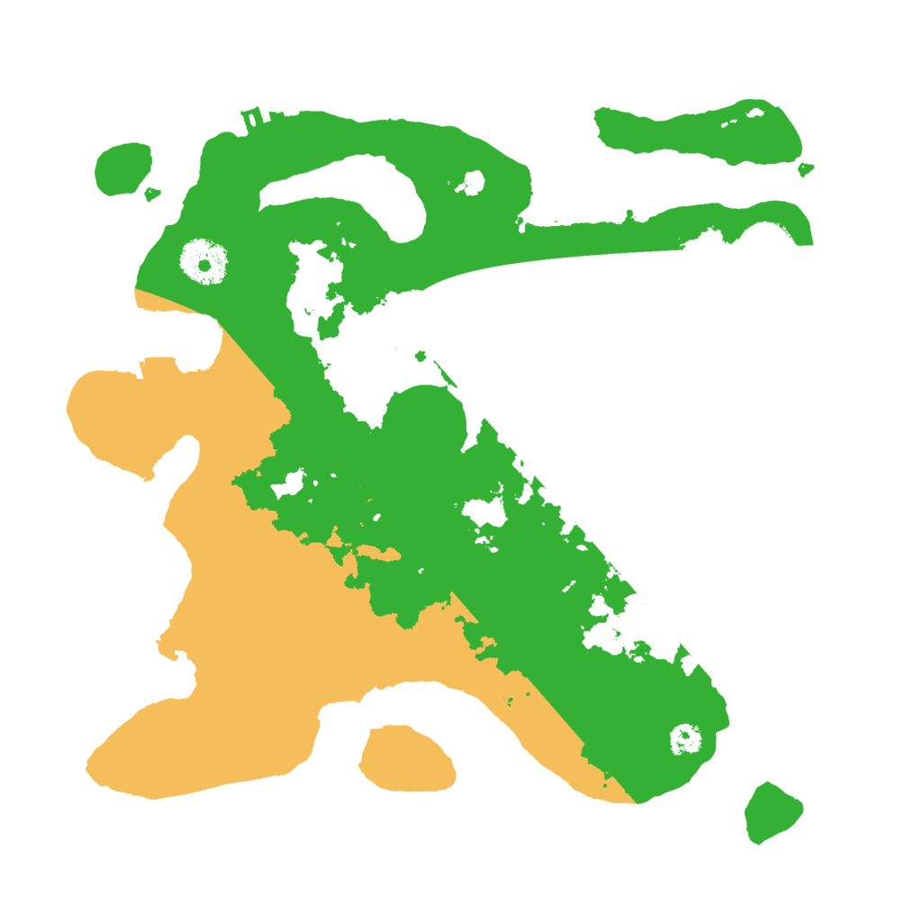 Biome Rust Map: Procedural Map, Size: 3000, Seed: 28255