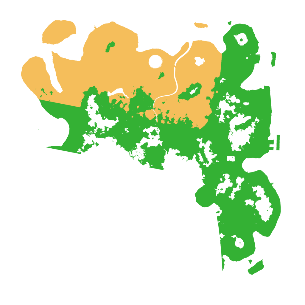 Biome Rust Map: Procedural Map, Size: 4000, Seed: 754738535