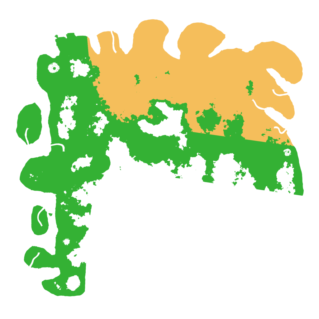Biome Rust Map: Procedural Map, Size: 4500, Seed: 1650585545