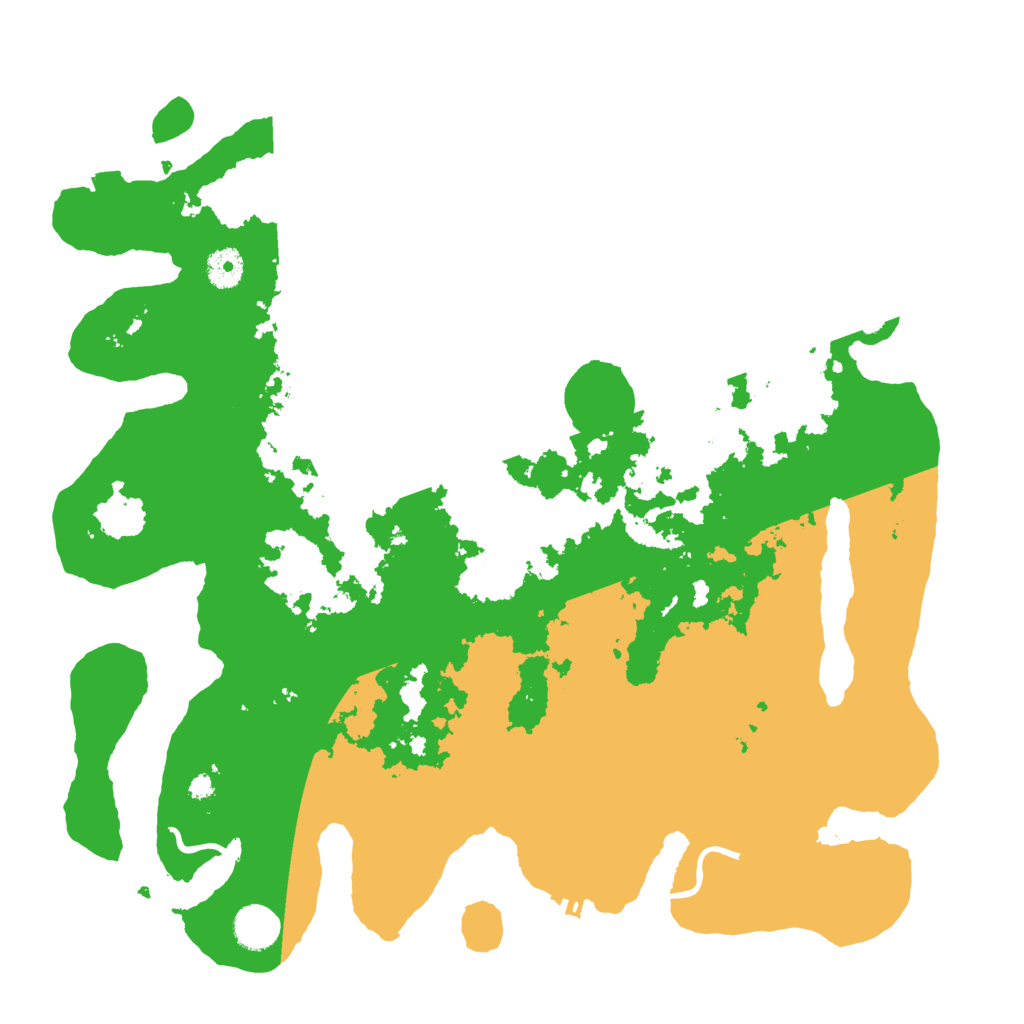 Biome Rust Map: Procedural Map, Size: 4000, Seed: 645067413