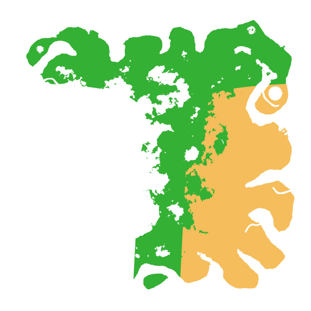 Biome Rust Map: Procedural Map, Size: 4000, Seed: 133456789