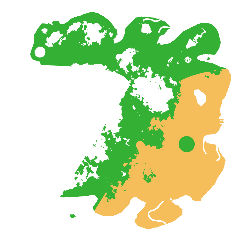 Biome Rust Map: Procedural Map, Size: 4000, Seed: 234678314