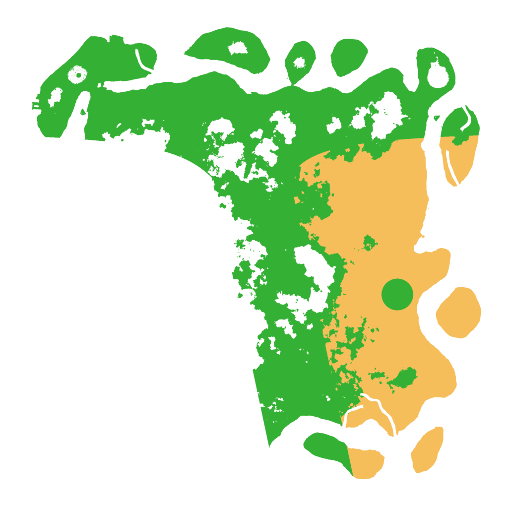 Biome Rust Map: Procedural Map, Size: 4250, Seed: 2120435599