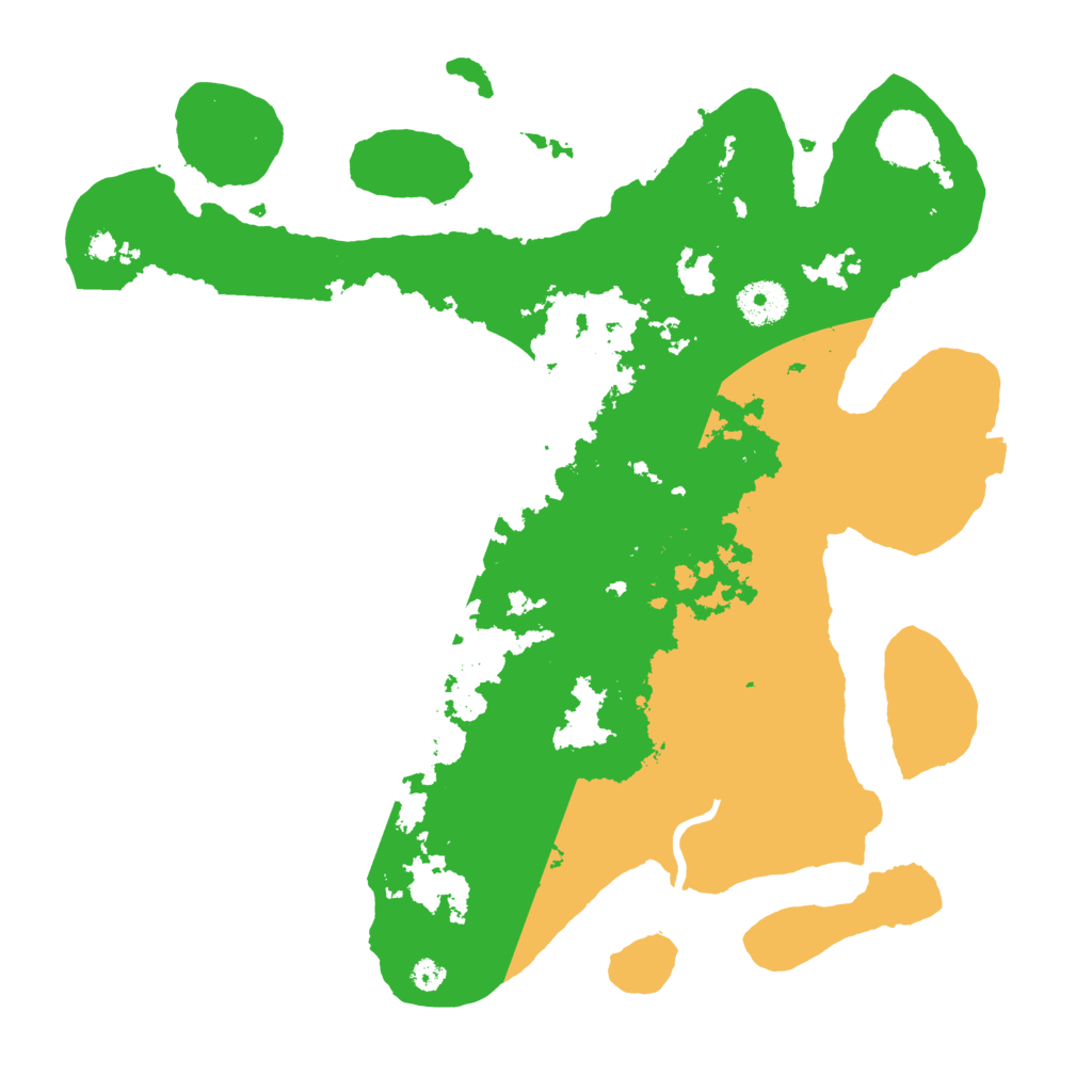 Biome Rust Map: Procedural Map, Size: 3500, Seed: 2060697566