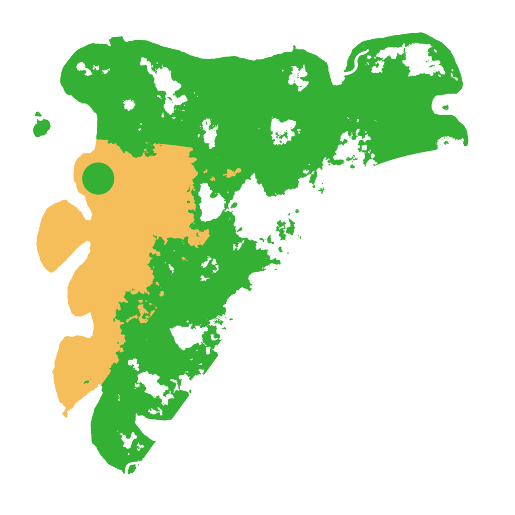 Biome Rust Map: Procedural Map, Size: 4250, Seed: 21745