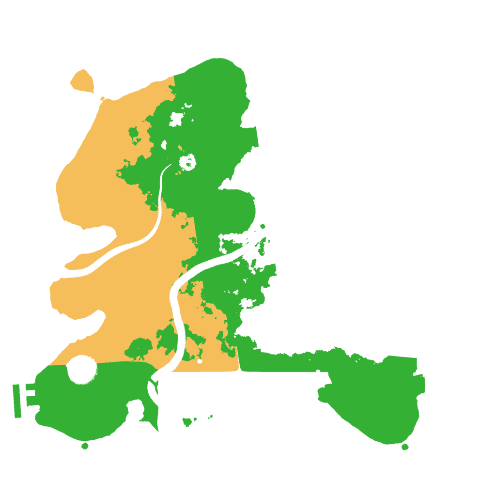 Biome Rust Map: Procedural Map, Size: 3000, Seed: 22062024