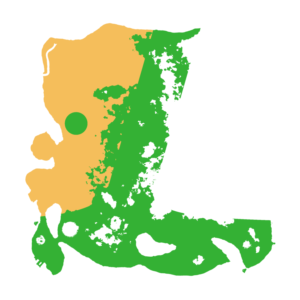 Biome Rust Map: Procedural Map, Size: 3500, Seed: 1739218113