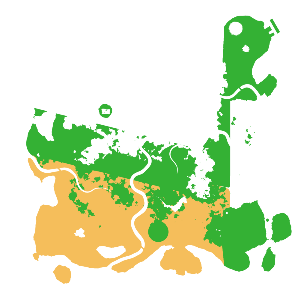 Biome Rust Map: Procedural Map, Size: 4000, Seed: 1120111712