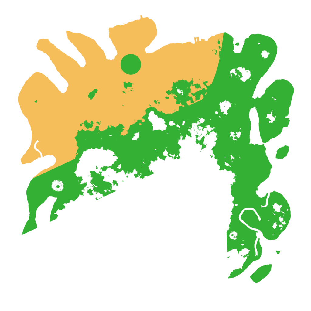 Biome Rust Map: Procedural Map, Size: 4000, Seed: 620327634