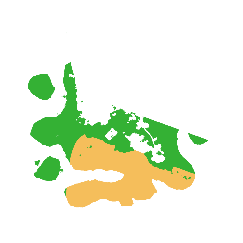 Biome Rust Map: Procedural Map, Size: 2200, Seed: 579013939