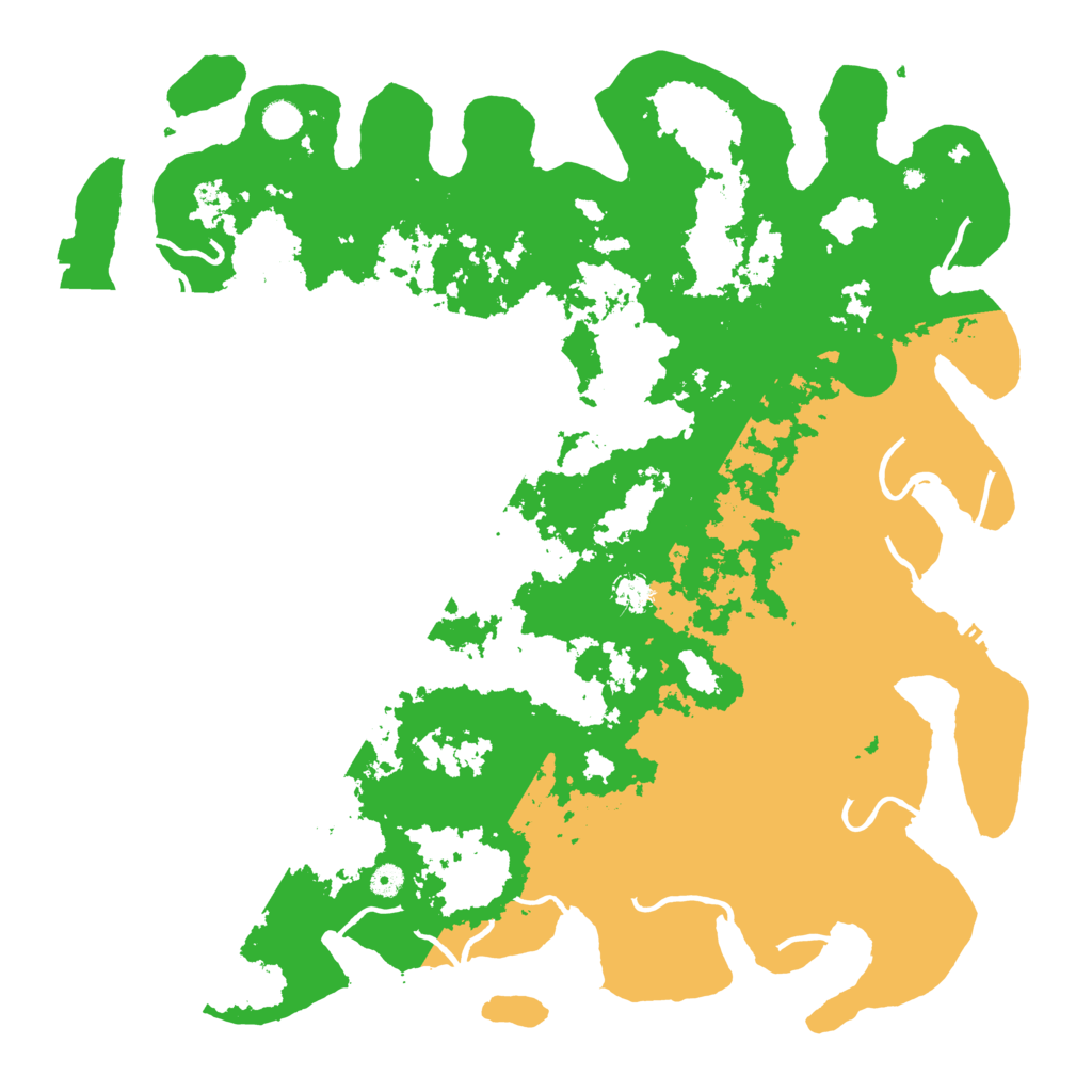 Biome Rust Map: Procedural Map, Size: 5000, Seed: 1730599023