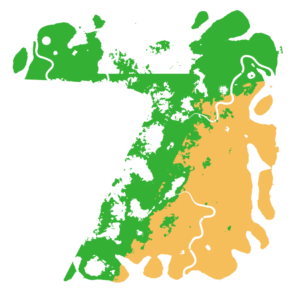 Biome Rust Map: Procedural Map, Size: 6000, Seed: 1904748200