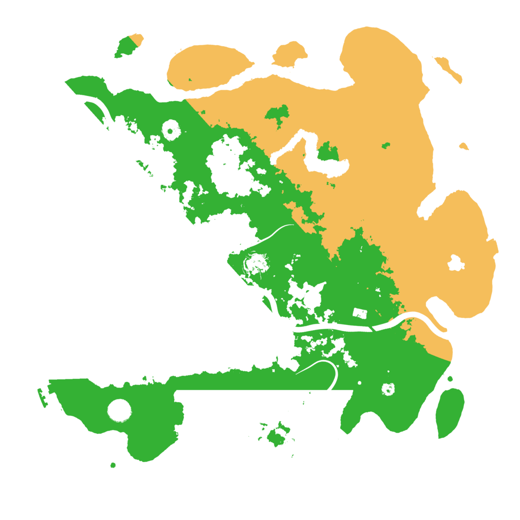 Biome Rust Map: Procedural Map, Size: 4000, Seed: 458366511