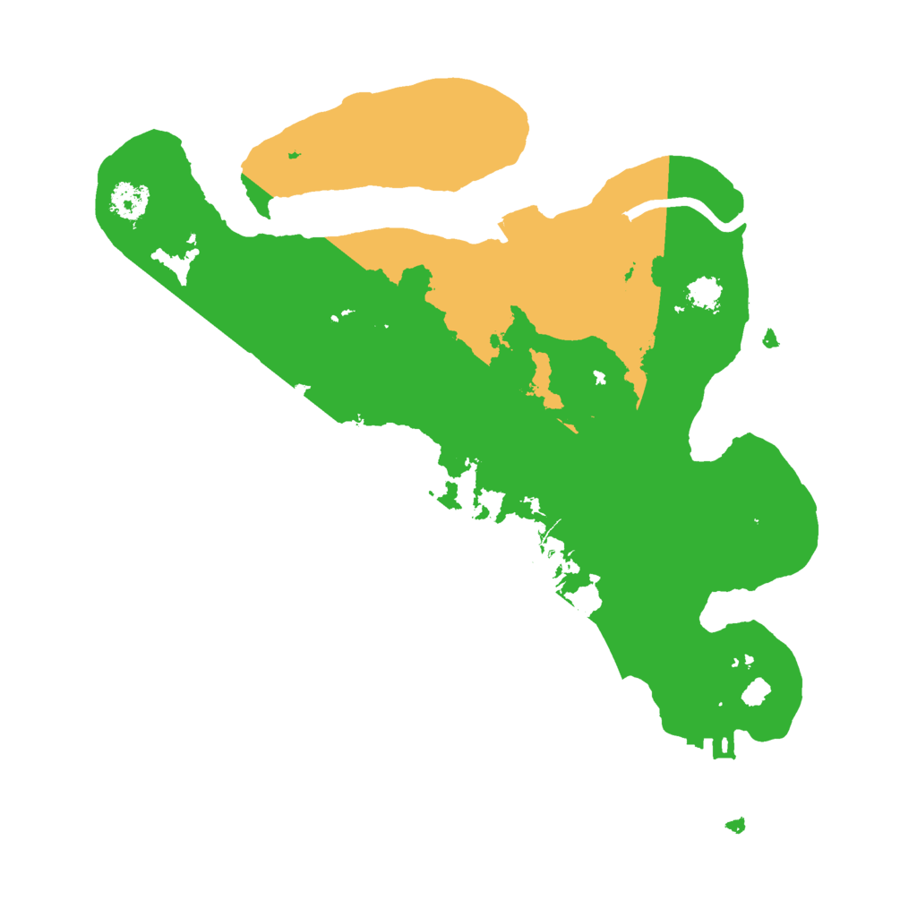 Biome Rust Map: Procedural Map, Size: 2500, Seed: 186795185