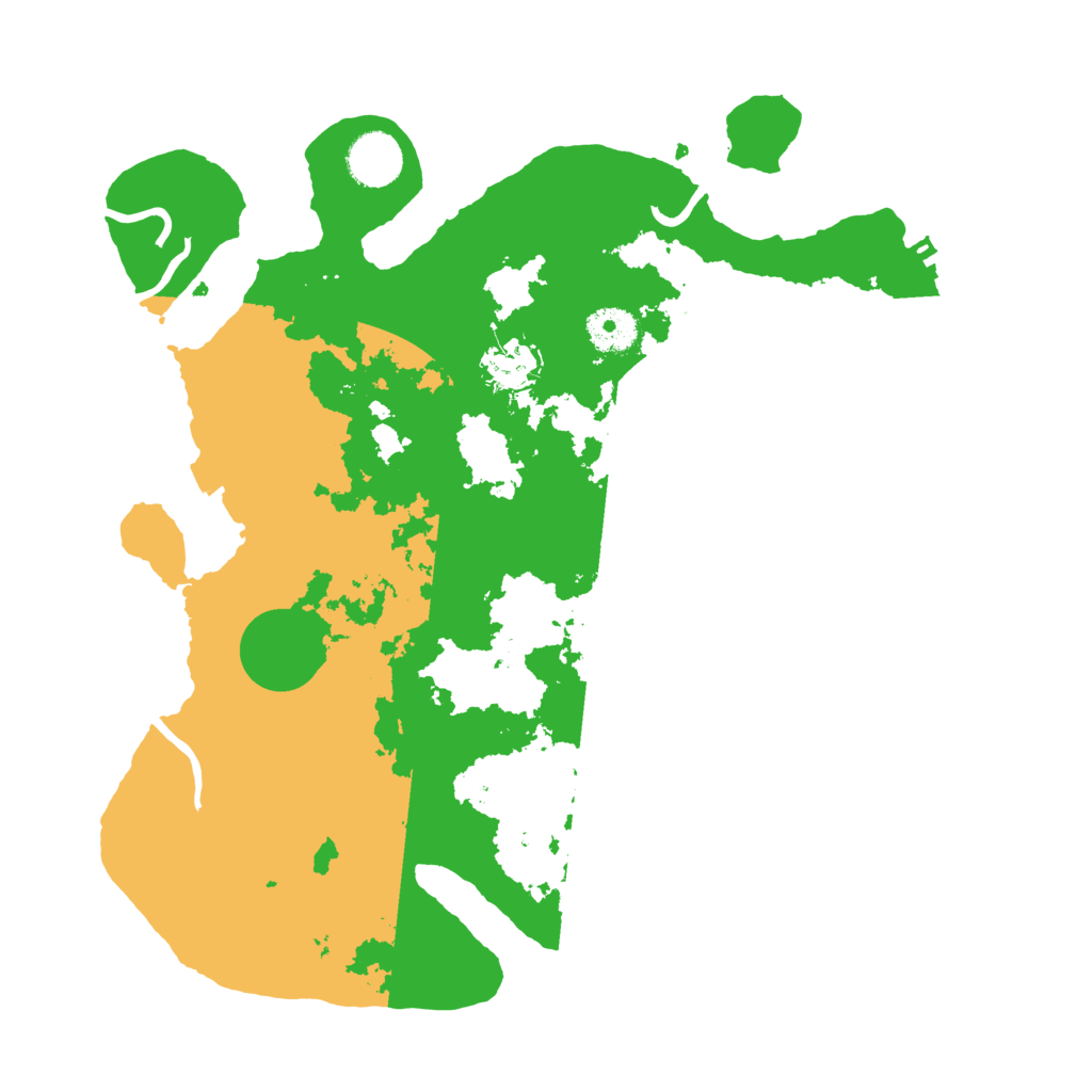 Biome Rust Map: Procedural Map, Size: 3500, Seed: 345602562